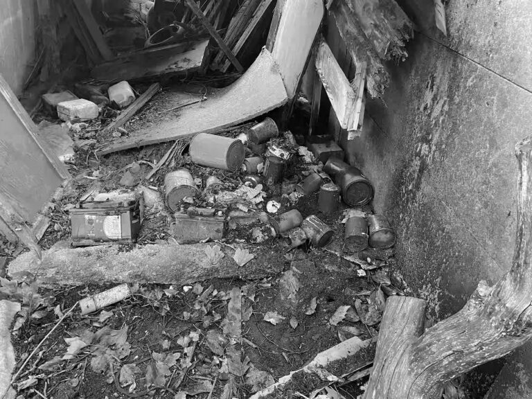 Lens stockage ancien pollution